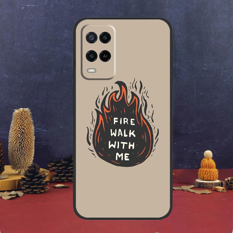 Чехол Fire Walk With Me Twin Peaks для Oppo A5 Pro A6 A15 A18 A38 A58 A78 A98 A54 A74 A94 A17 A57 A80 A60 A40 A16 A76 A96