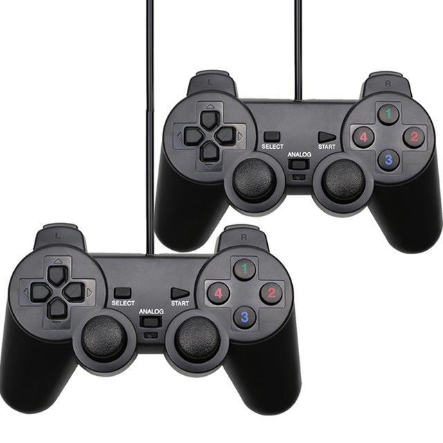 Проводной USB-контроллер, геймпад для WinXP/Win7/Win8/Win10 для ПК, компьютера, ноутбука