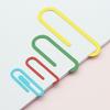8 шт. Увеличенные пастельные бумажные зажимы Гладкие металлические зажимы Многоцелевые помощники