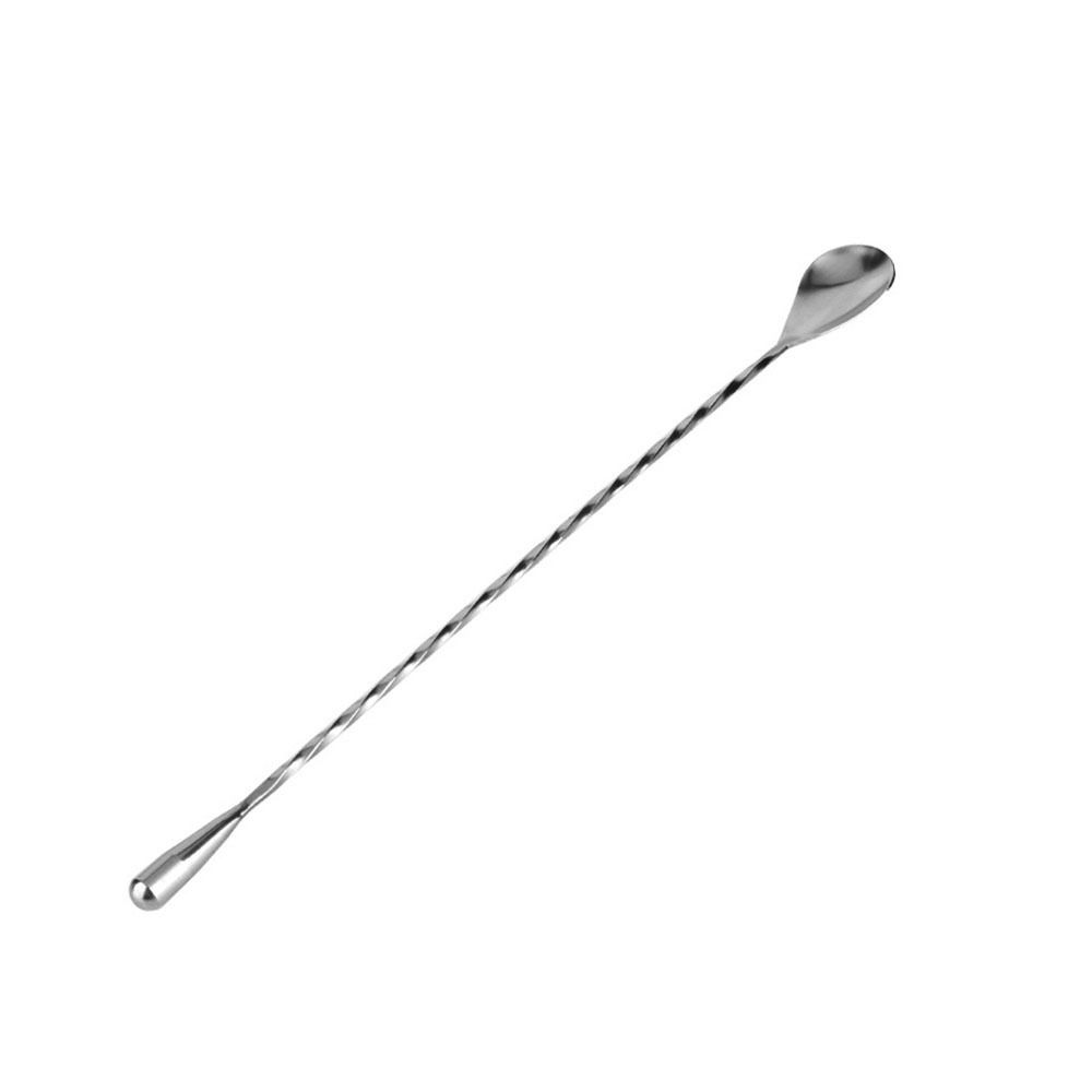 30.5cm (12Inches) Stainless Steel Cocktail Spoon Mixing Spoon, Spiral Pattern Bar Cocktail Shaker Spoon