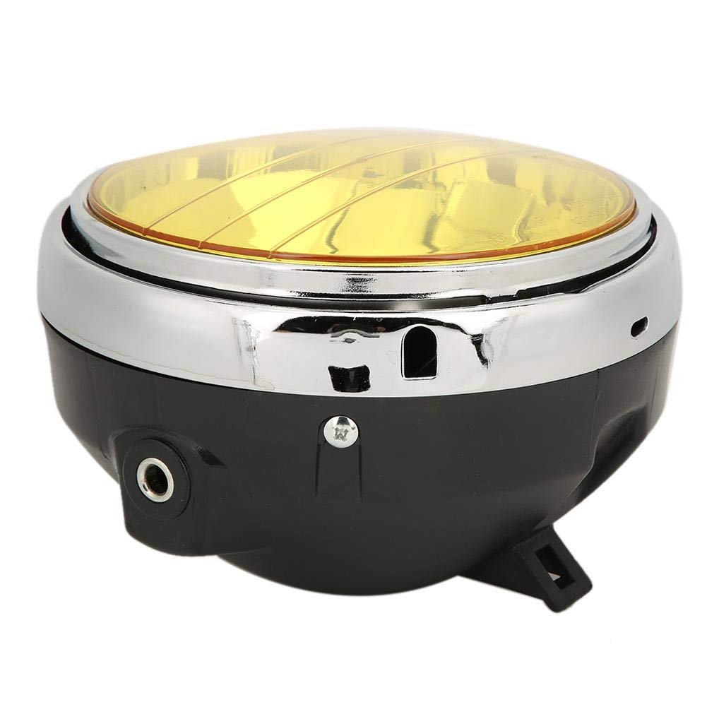 Светодиодная фара Мотоциклетная фара Мотоциклетная фара Металл + Поликарбонатная линза (желтый) Высокая светоотдача