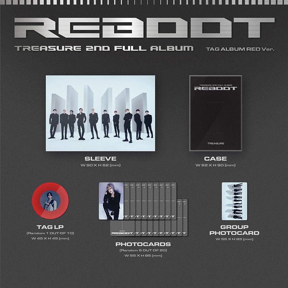 TREASURE 2-й полный альбом [REBOOT] TAG Album