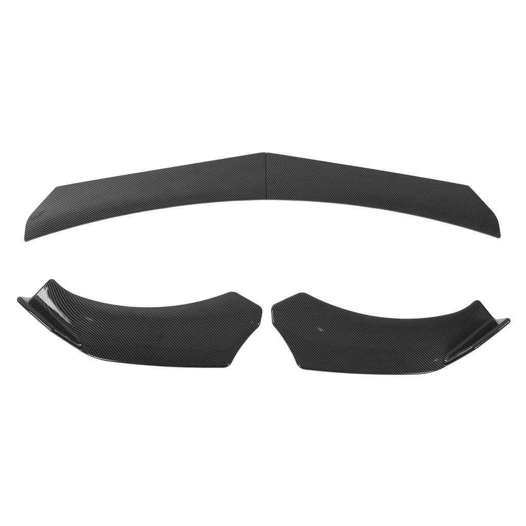 Передний бампер Лип-спойлер 4 детали Форма Модификация Агрессивное украшение