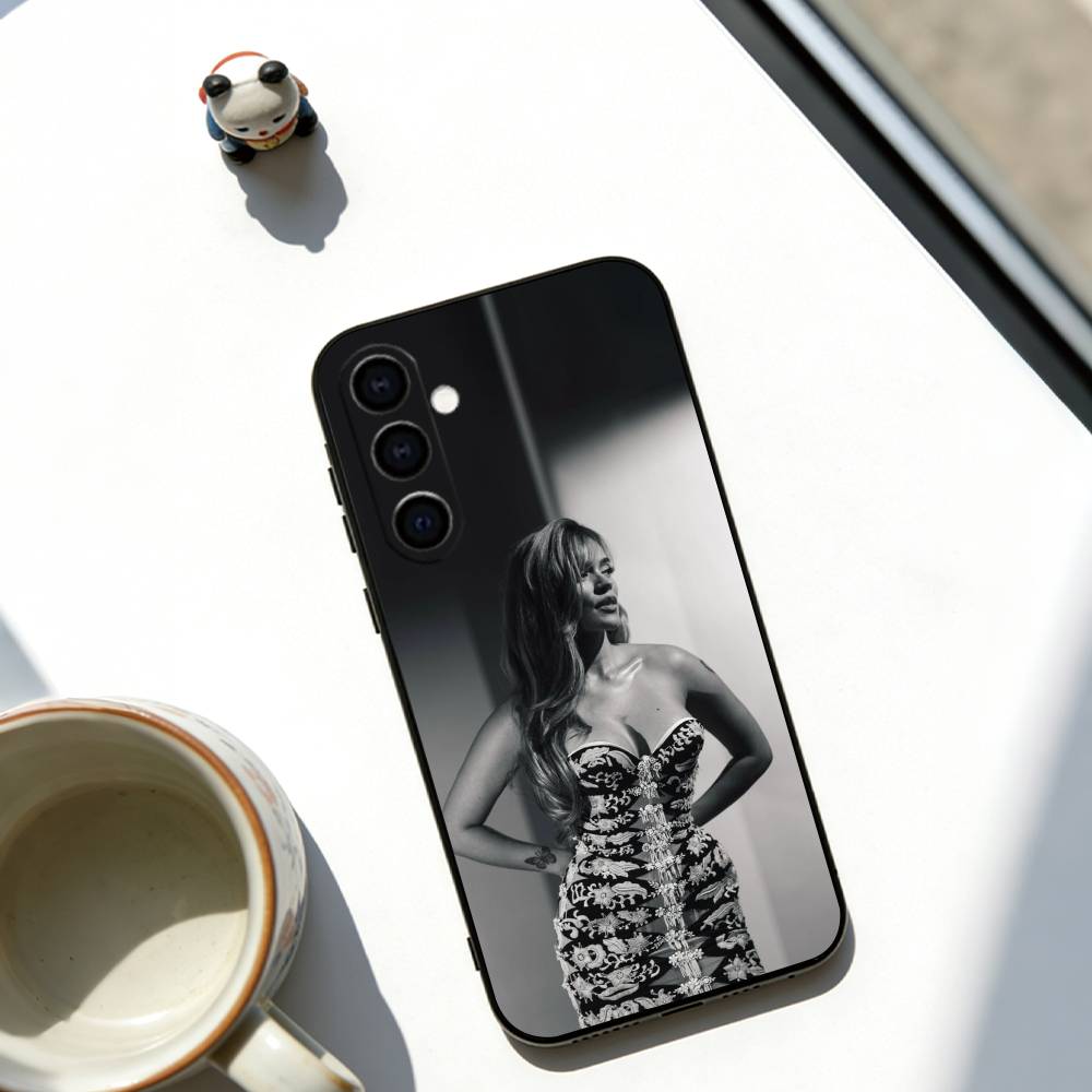 Чехол для телефона певицы Karol G Мягкий черный Для Samsung Galaxy A73,A72,A71,A70,A53,A52,A51