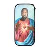 New Kanye West Meme  Pencil Cases  Pencilcases Pen for Student Large Storage Bag School Supplies Zipper Accessories