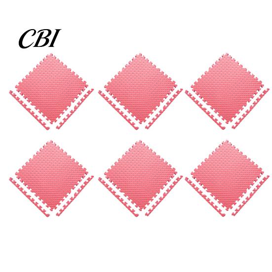Durable Gym Equipment Mat 6Pcs Floor Mats, EVA Foam Puzzle Interlocking Tiles for Non Slip Home Fitness Mats Gym, Kids Play Areas, Kitchen Flooring,
