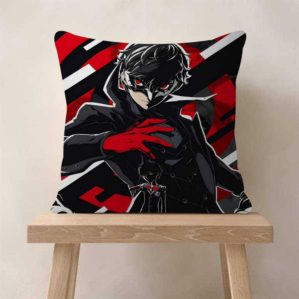 Game PPersonas 5 Personalized Pillow Dust Cover Bedroom Kids Party Decoration Pillowcase Birthday Children Gift