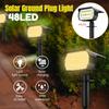 48LED Solar Lawn Light Outdoor IP65 Waterproof Grass Garden Landscape Courtyard Light Ground Plug-in Villa Garden Lighting Tree