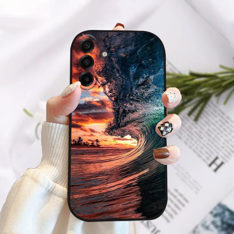 Чехол для телефона Samsung Galaxy A37 5G, задняя крышка, модный силиконовый мягкий TPU бампер с принтом для GalaxyA37 A 37, защитный чехол Capa