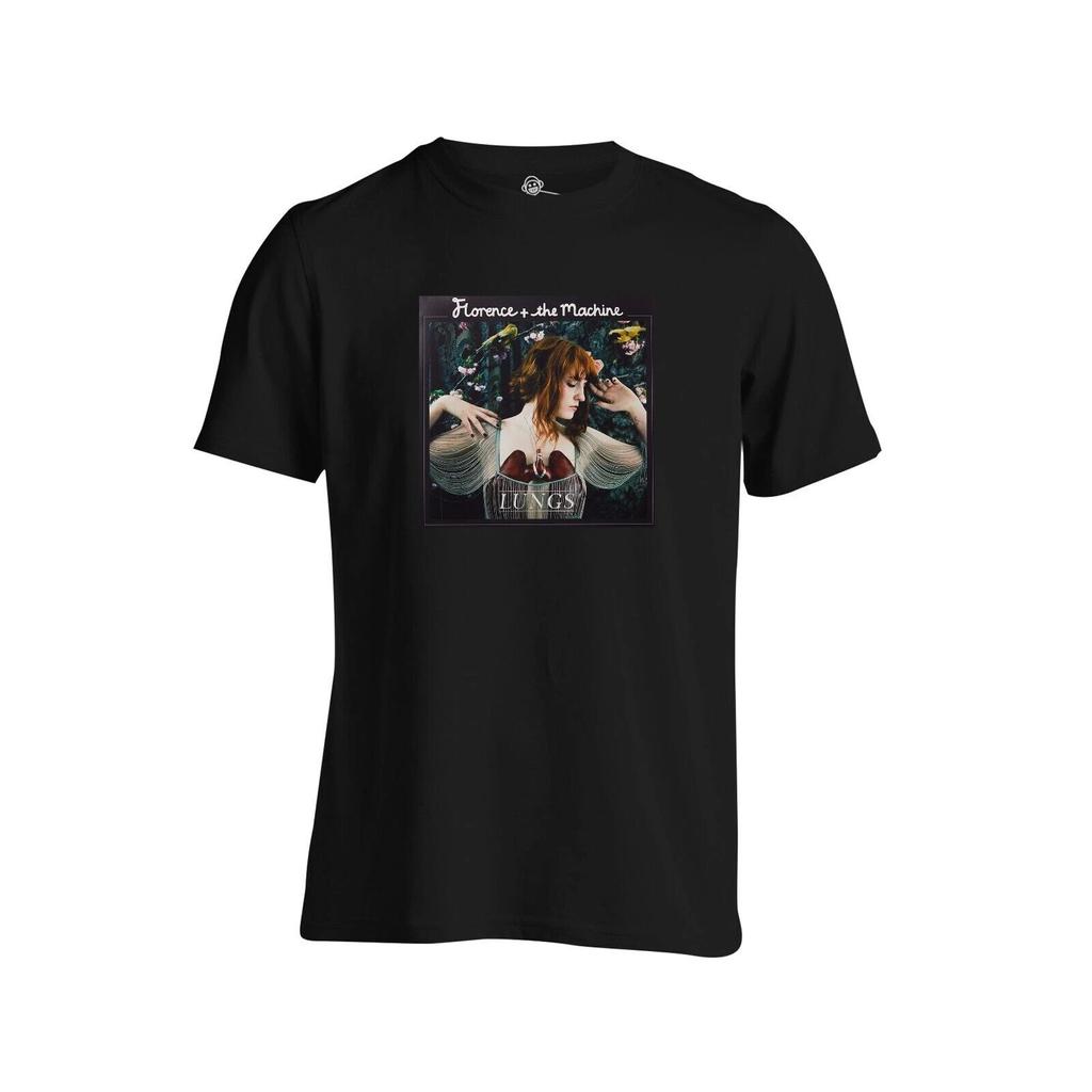 Florence and the Machine T Shirt Lungs Album Cover Black T Shirt