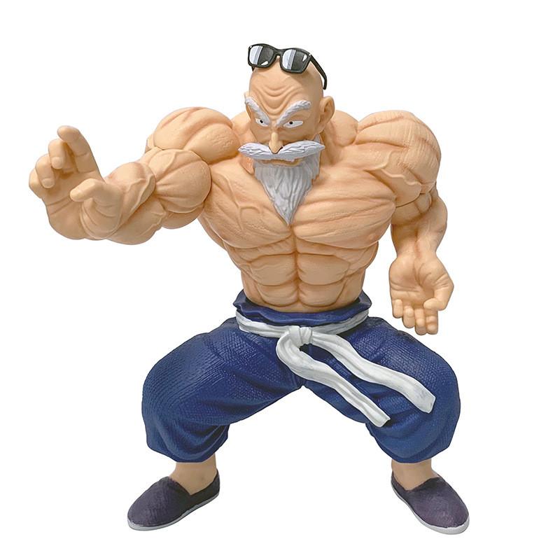Dragon Ball Master Rosh Pvc Action Figure With Muscular Detailing For Collectors And Fans