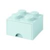 Ящик для хранения LEGO Brick 4, Аква светло-синий, 40051742