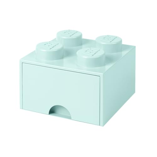 Ящик для хранения LEGO Brick 4, Аква светло-синий, 40051742