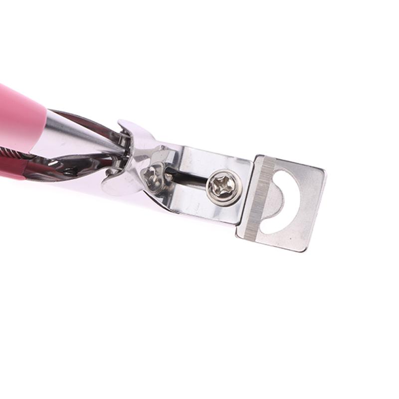 Кусачки для типсов для ногтей, триммер, ножницы, с круглым краем, кусачки для пальцев, инструмент для маникюра для искусственных ногтей