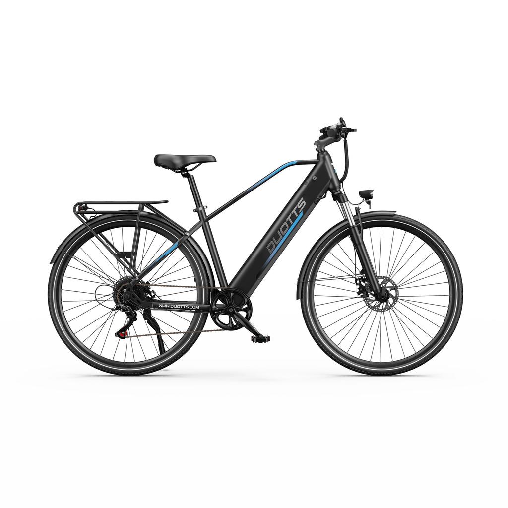 DUOTTS C29 Lite Multi Terrain Electric Bike 36V13Ah Battery 250W Motor 27.5 Inch Tires 7-Speed Shimano for Urban Commute and Daily Riding