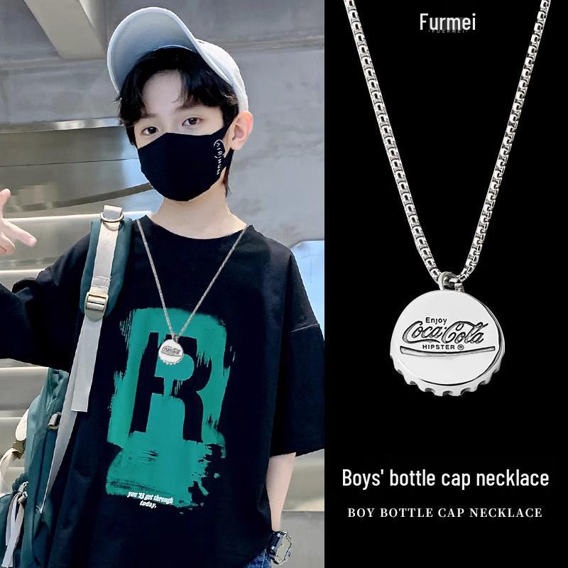 Трендовая детская хип-хоп цепочка - Крутой аксессуар для мальчиков и девочек