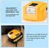 Dual USB Output LED DCB090 Li-ion Battery Charger Adapter for Dewalt