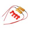 2 Pcs Wirewound Resistor 25W 8ohm 50W 6ohm LED Decoder Load Resistors for Car Fix LED Bulb Fast Flash Turn Signal Blink Error Code