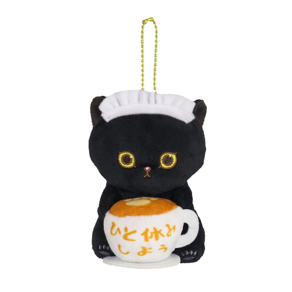 Очаровательная плюшевая кукла Кошка-акула, милый брелок для сумки Кошка-креветка, мягкая игрушка-животное