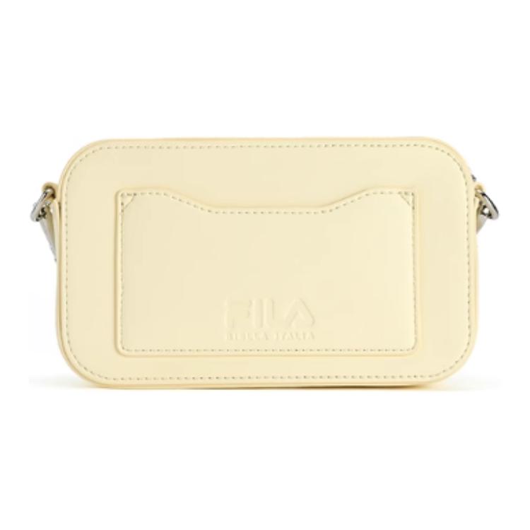 Новая силиконовая сумка через плечо FILA, кроссбоди, очень маленькая, женская, абрикосовая, светло-желтая F13W438166FYE
