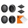 Concept Lens Rear Cap Set for Sony E Mount Compatible with SONY Camera Lens Storage Body Mount Protection Cap Parts Compatible Camera