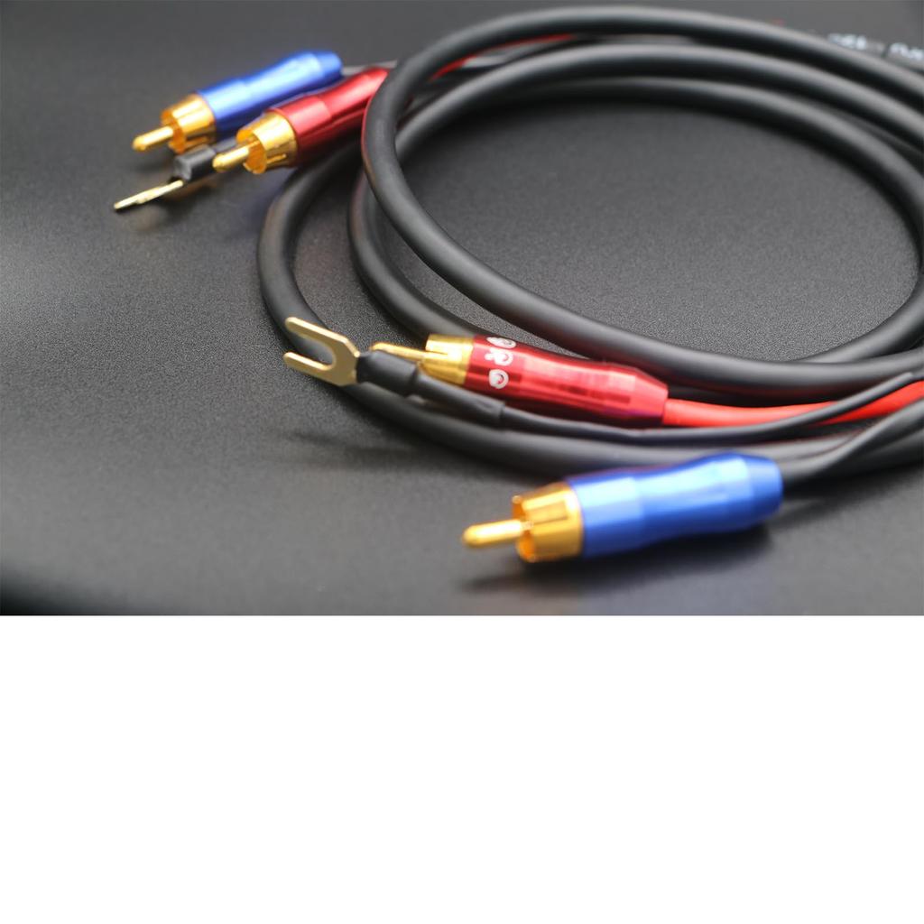 KK CABLE RCA-кабель с заземлением 2RCA «папа» — 2RCA «папа» Провод заземления Стерео межблочный кабель FO-I RCA×2 Провод, Кабель, FO-I (3M)