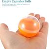 Vending Machine Capsules Empty: 50pcs Plastic Fillable Balls, 1.8 Inch Colorful Small Round Capsules Openable Storage Packing Balls, DIY Fillable