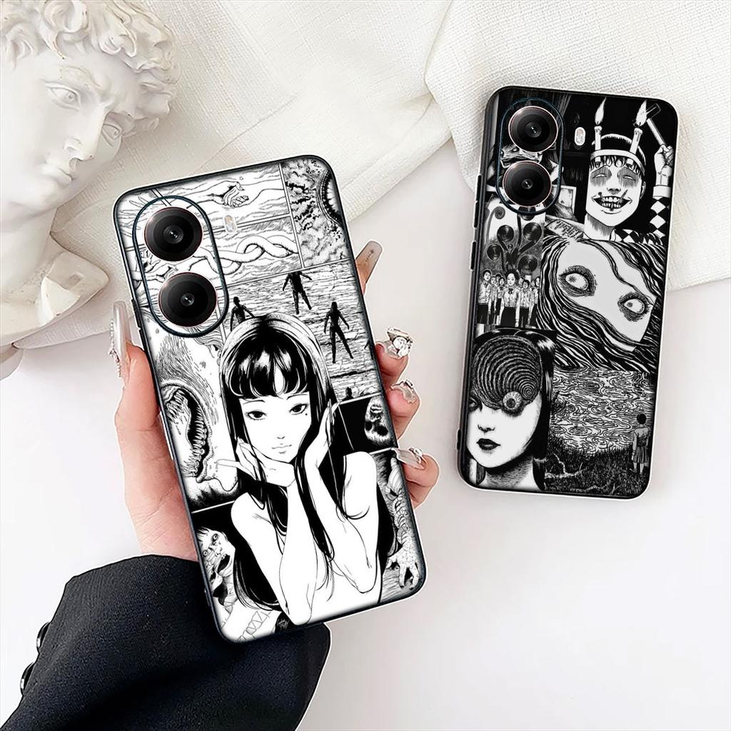 Мультяшный чехол для телефона Tomie Junji Ito Collection для Samsung Galaxy S22 S21 S20 FE Ultra Plus A35 A36 A37 A33 A34 A04 A71