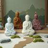 Большой размер Будда Силиконовая форма Формы для свечей из воска Форма для смолы Гипс Бетон Форма Форма Украшения для дома и сада Форма для рукоделия