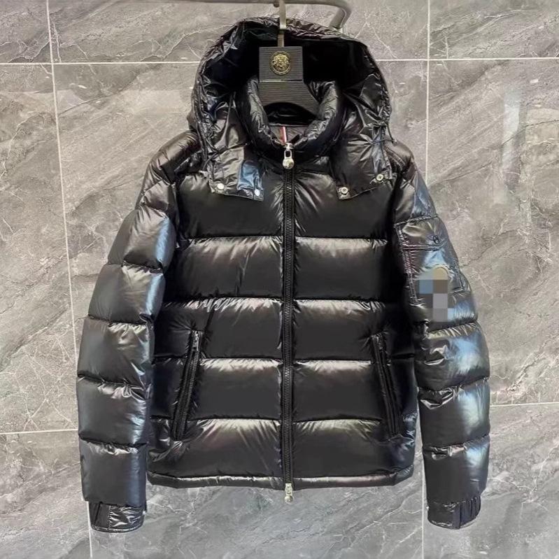 Мужская зимняя куртка Maya Classic Black, морозостойкая, утолщенная, хлопковая, 2025