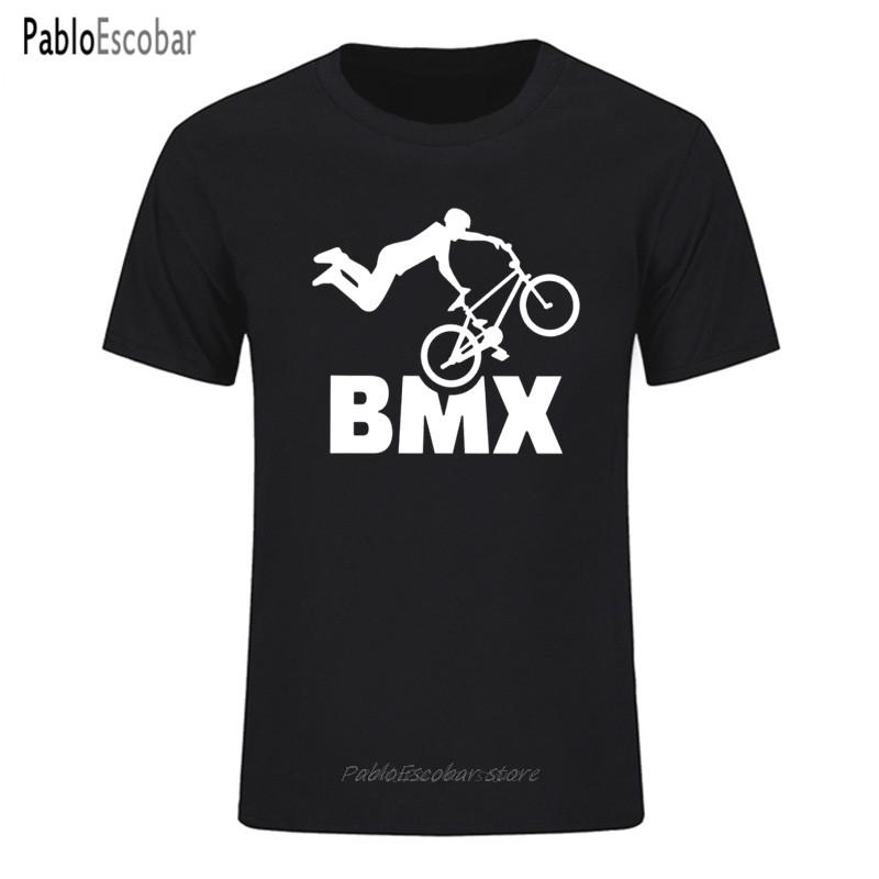 Newest Arrival Cool Design BMX BMXFreestyle Bicycle Motocross T Shirt Unisex Fashionable Short Sleeve Unisex Unisex T-shirt