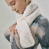 Molliolli MOLLI RING Faux Fur Muffler [Ivory]