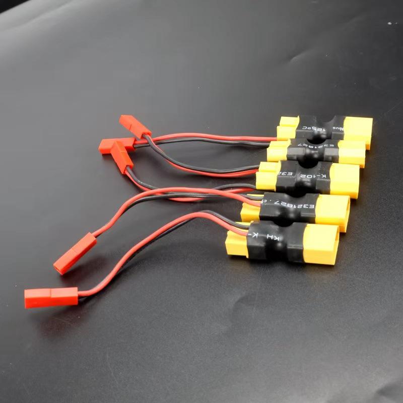 Кабель питания для светодиодной ленты XT60 M/F на JST SYP/SYR M/F для LiPo аккумулятора и регулятора оборотов (ESC) RC самолета