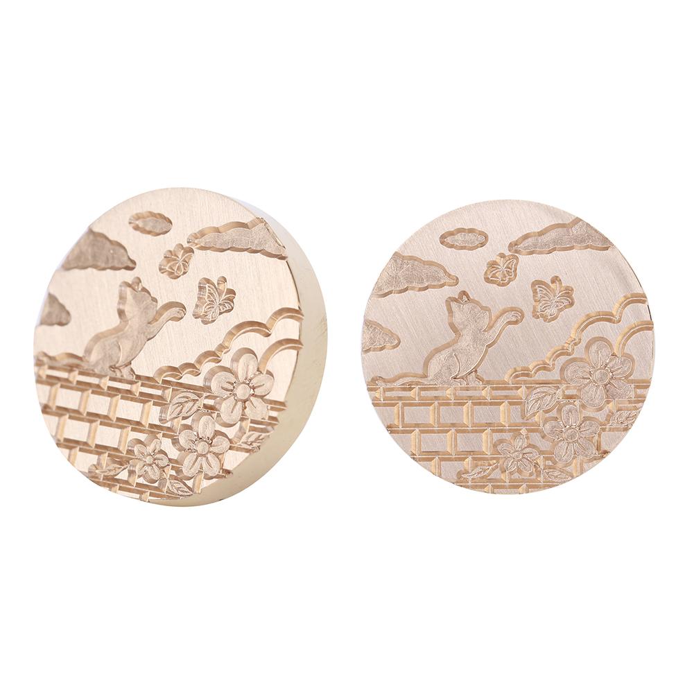 25 мм круглая ретро печать сургучная печать голова павлина бабочка запечатывающие штампы для свадебных приглашений украшения визитная карточка