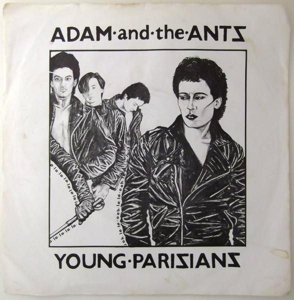 7-дюймовая пластинка ADAM THE ANTS Young Parisians F13803 DECCA 1980 UK Рок Б/у