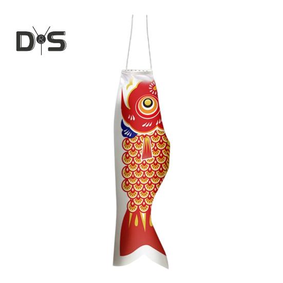 Японский карповый ветроуказатель, наружный подвесной воздушный змей с рыбным флагом, ветроуказатель Koinobori для суши-бара, ресторана, садовой террасы, декора