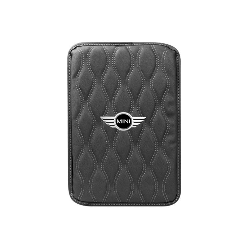 1 шт. Кожаные накладки на подлокотник автомобиля Защитная водонепроницаемая подушка для рук Для BMW Mini Cooper F54 F55 F56 R56 R60 SONE Roadster Clubman Coupe