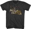 Мужская футболка с логотипом игры Monster Hunter от Capcom