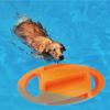 Dog Vocalization Toys Bite Resistant Floating Water Blow Molding Rubber Toys Football Ball Pull RingInteractive Training DogToys
