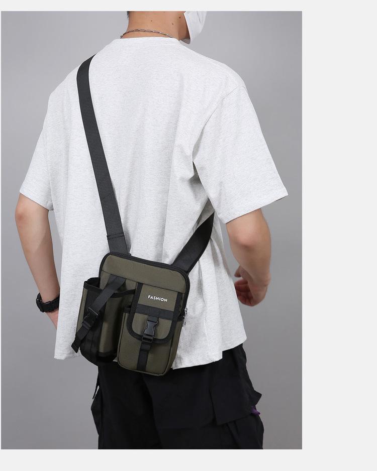 Мужская тактическая сумка через плечо - Износостойкий дорожный и уличный рюкзак