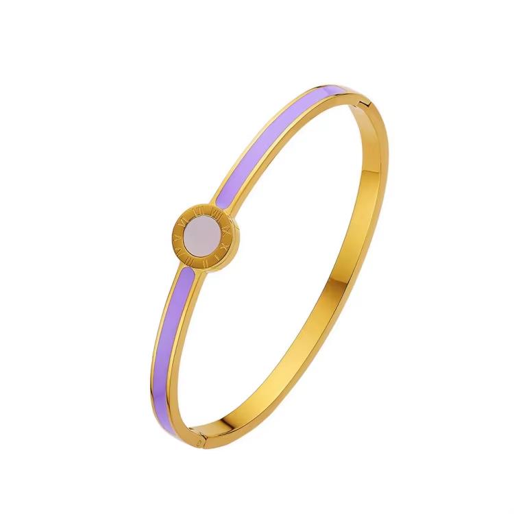 Stainless Steel Fashion Bangles Elegant Bracelets for Men and Women