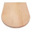 Wooden Bread Tray Natural Safe Multifunction Bread Dessert Tray for Home KitchenOval