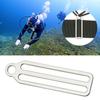 Scubas Diving Weight Belts Keeper Corrosion-Resistance Weight Belts Slide Fixing Buckle for Scubas Diving and Snorkeling