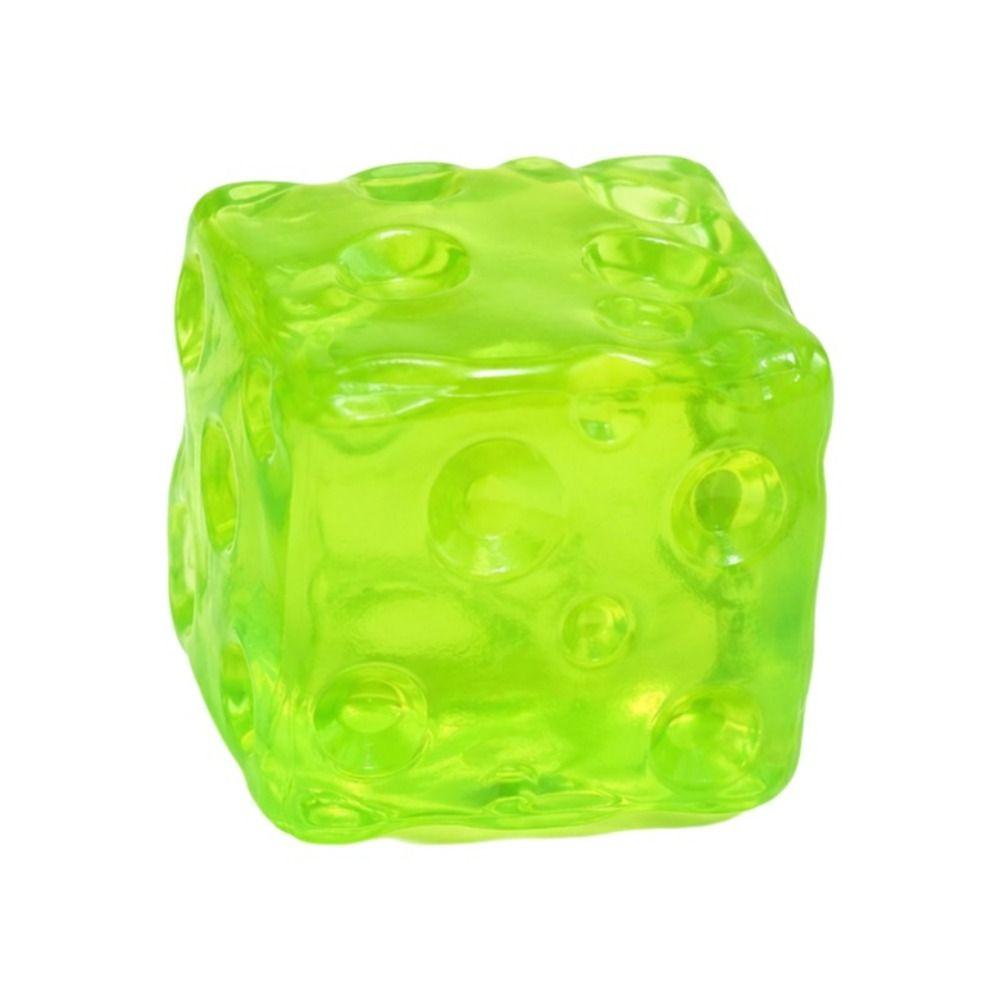 Super Soft Cheese Squeezed Cube Anxiety Relief Cheese Stress Ball Cheese Pinch Home Decoration