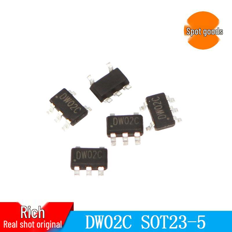 DW02C SOT23-5 N-канальный MOSFET-транзистор