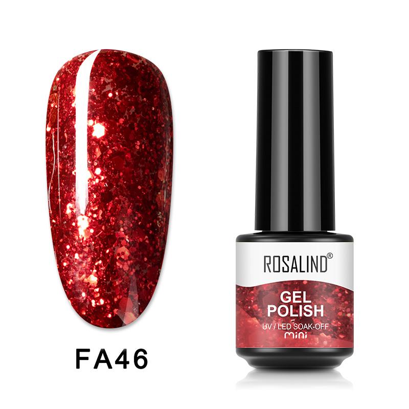 ROSALIND Soak Off УФ-гель-лак для ногтей Лак-гель-лак для ногтей