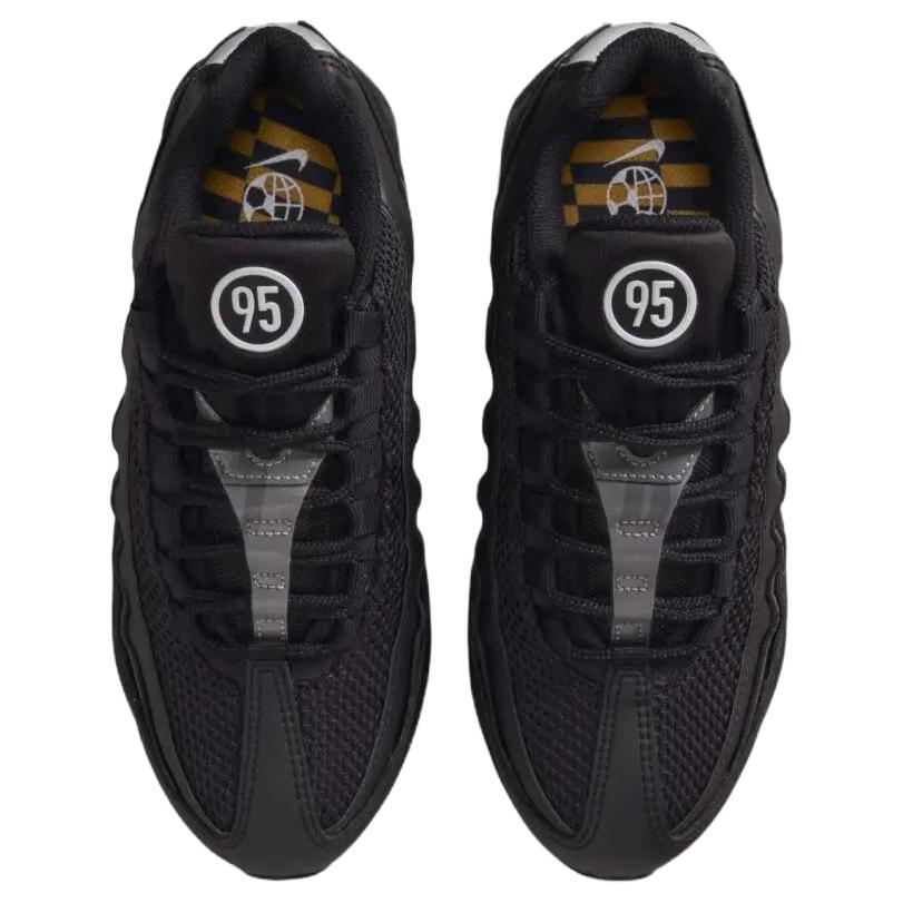 Nike Кроссовки Air Max 95 для бега, унисекс, черные IB6830-001