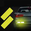 10 шт. светоотражающая предупреждающая наклейка на автомобиль, лента безопасности, предупреждающая о столкновении, светоотражающая наклейка на багажник автомобиля, мотоцикла