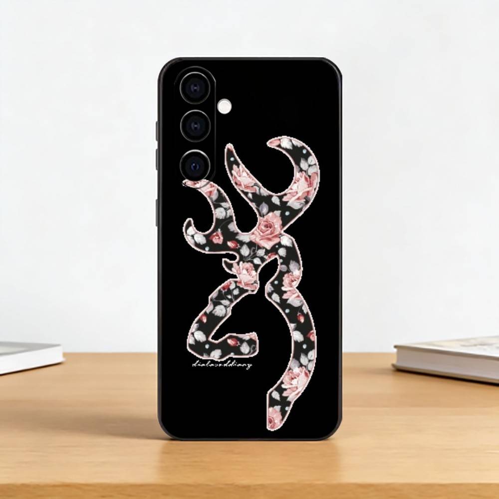 Cool B-BrowningS Phone Case For Samsung Galaxy A73,A72,A71,A70,A53,A52,A51,Soft Silicone Black Cover