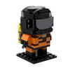 Gobricks Lethal Company Член экипажа Строительные блоки Игра Fatal Company Персонажи игры Модель Кирпичи Собираемые Игрушки Подарки для детей